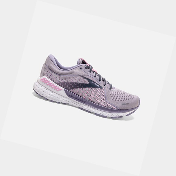Chaussures Running Route Brooks Adrenaline GTS 21 Femme Bleu | DXKI03976