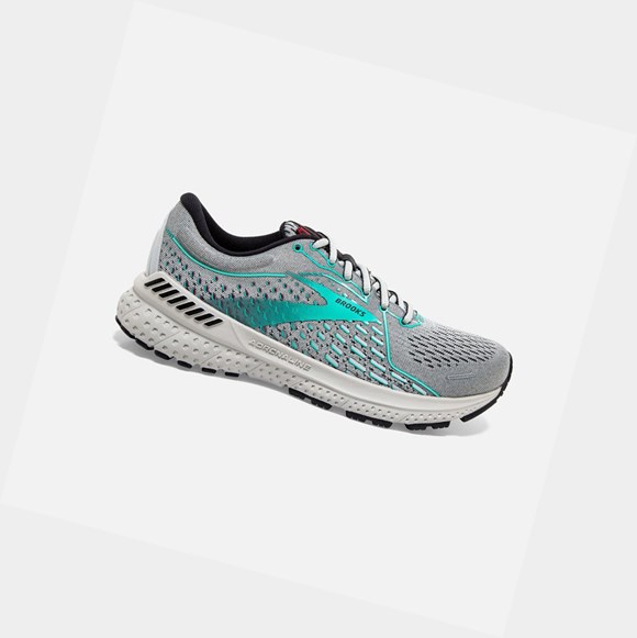 Chaussures Running Route Brooks Adrenaline GTS 21 Femme Noir | EHTZ70496
