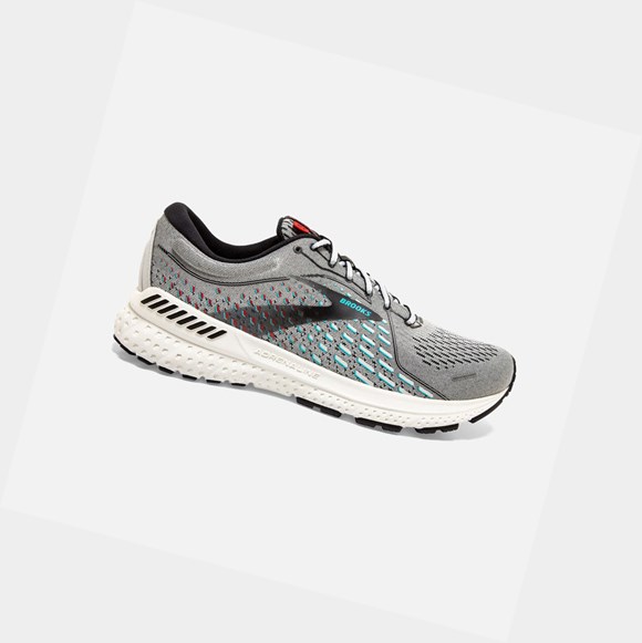 Chaussures Running Route Brooks Adrenaline GTS 21 Homme Noir | ISYE54867