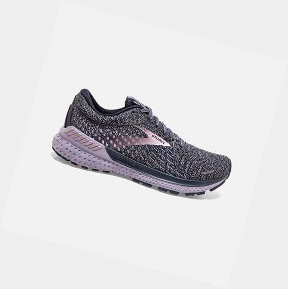 Chaussures Running Route Brooks Adrenaline GTS 21 Femme Lavande | QTNB25419