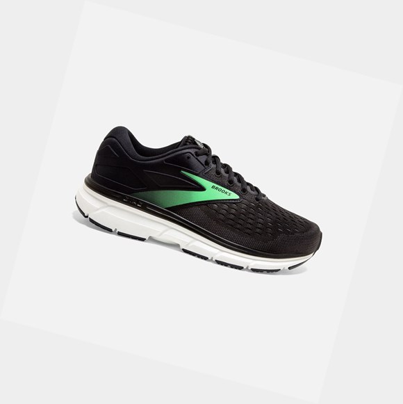 Chaussures Running Route Brooks Dyad 11 Femme Noir Vert | MVUL23189
