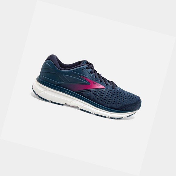 Chaussures Running Route Brooks Dyad 11 Femme Bleu Bleu Marine | NAKI01586