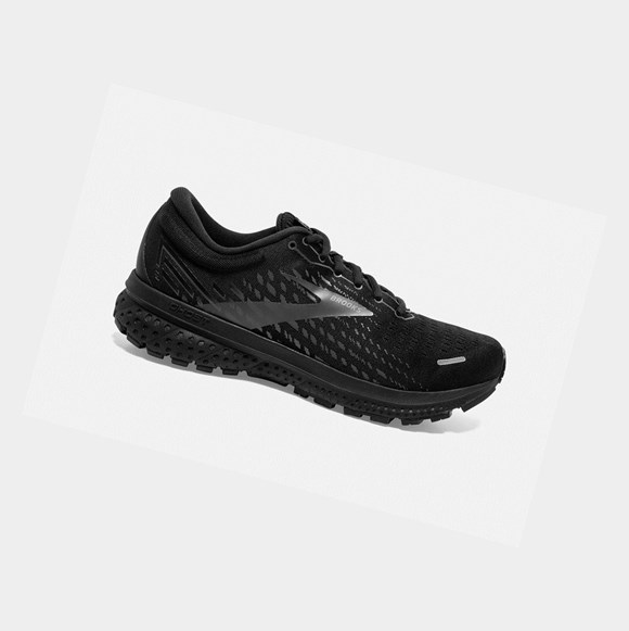 Chaussures Running Route Brooks Ghost 13 Homme Noir Noir | PZML65409