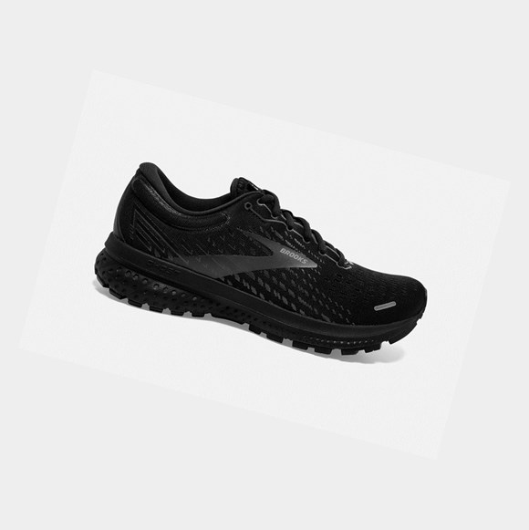 Chaussures Running Route Brooks Ghost 13 Femme Noir Noir | TKBP31269
