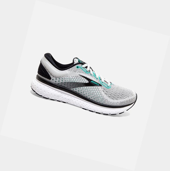Chaussures Running Route Brooks Glycerin 18 Femme Grise Noir | ARWT49573