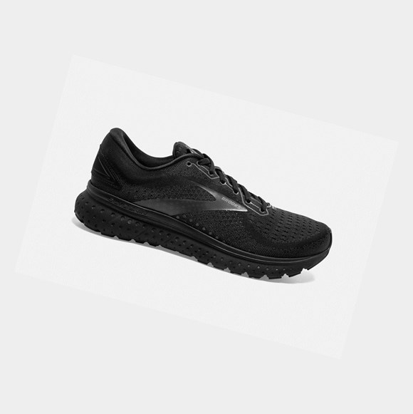 Chaussures Running Route Brooks Glycerin 18 Homme Noir | JLUC10457
