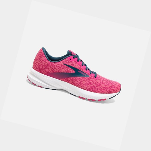 Chaussures Running Route Brooks Launch 7 Femme Rose | TZLD46891