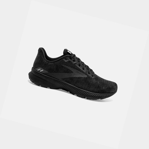 Chaussures Running Route Brooks Launch 8 Homme Noir Grise | GVIH20741
