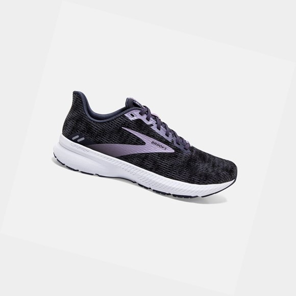 Chaussures Running Route Brooks Launch 8 Femme Noir | IECH17063