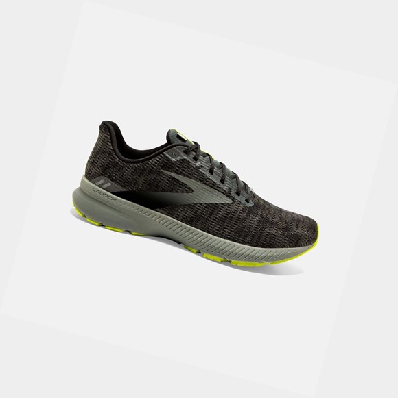 Chaussures Running Route Brooks Launch 8 Homme Noir | PXJW42705