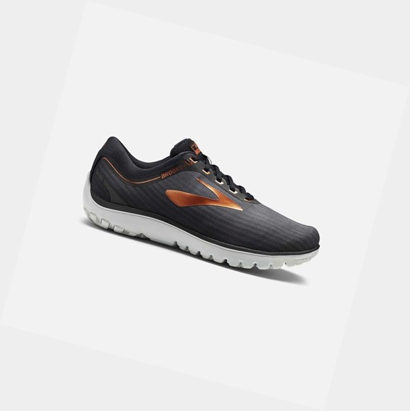 Chaussures Running Route Brooks PureFlow 7 Homme Grise Noir Cuivre | NPQZ50937