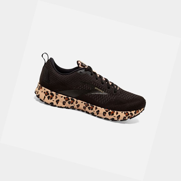 Chaussures Running Route Brooks Revel 4 Femme Noir | GKLM18409