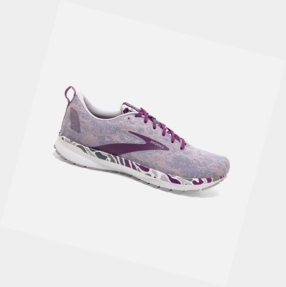 Chaussures Running Route Brooks Revel 4 Femme Blanche | QESV08694
