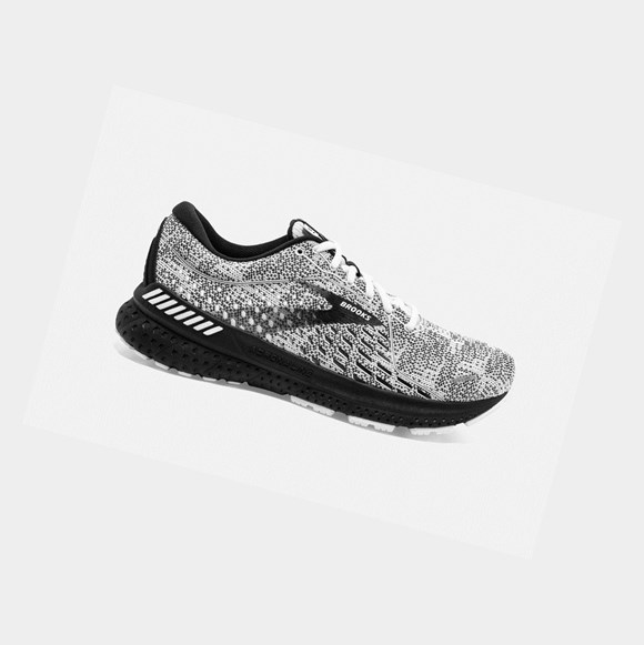 Chaussures de Marche Brooks Adrenaline GTS 21 Femme Blanche Grise Noir | SUVQ13476