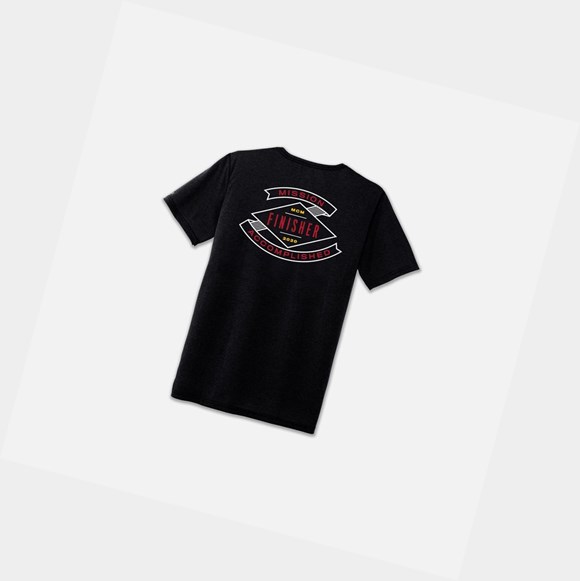 Hauts Brooks MCM20 Distance Graphique Tee Homme Noir | AUMV87261
