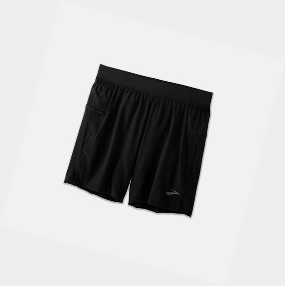 Pantalons Brooks Sherpa 7" 2-in-1 Homme Noir | RDCQ94715
