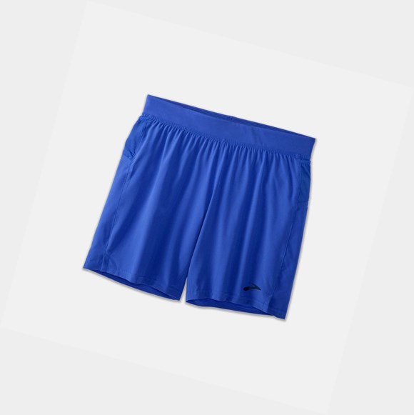 Pantalons Brooks Sherpa 7" Homme Bleu | FQCJ10852