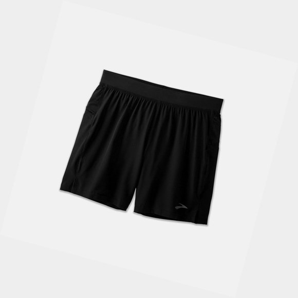 Pantalons Brooks Sherpa 7" Homme Noir | LOJW05728