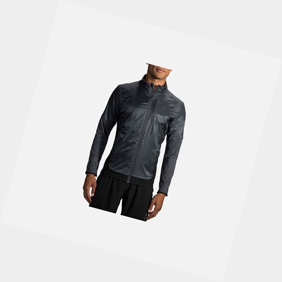 Vêtements D'extérieur Brooks Fusion Hybride Homme Noir | PKQZ23854
