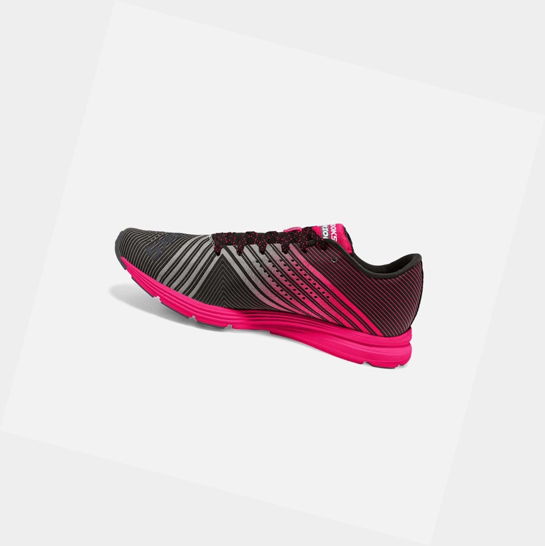 Chaussures Piste Brooks Hyperion Femme Noir Rose | RNQD98603