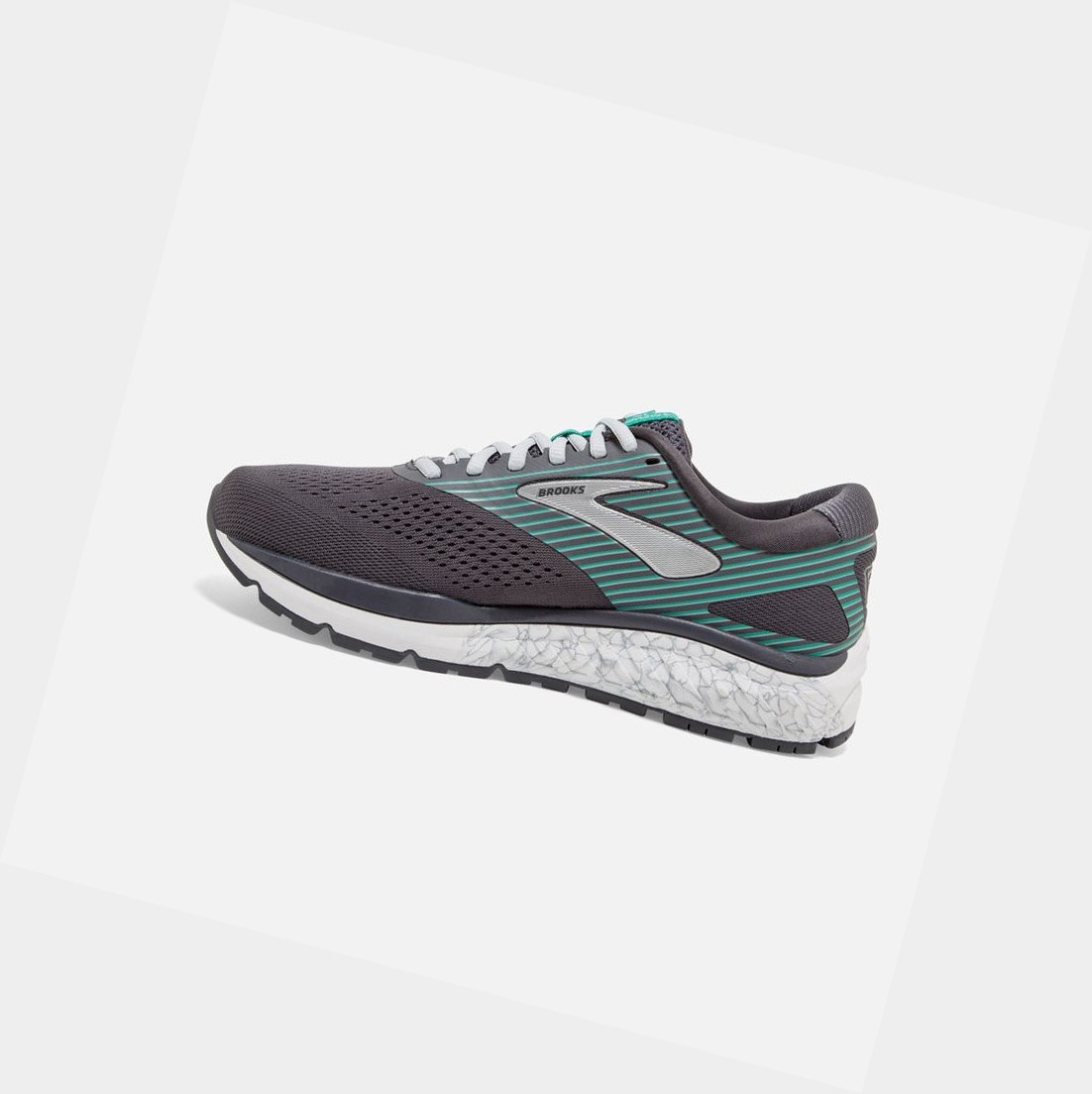 Chaussures Running Route Brooks Addiction 14 Femme Blackened Pearl / Arcadia | RKNF67490