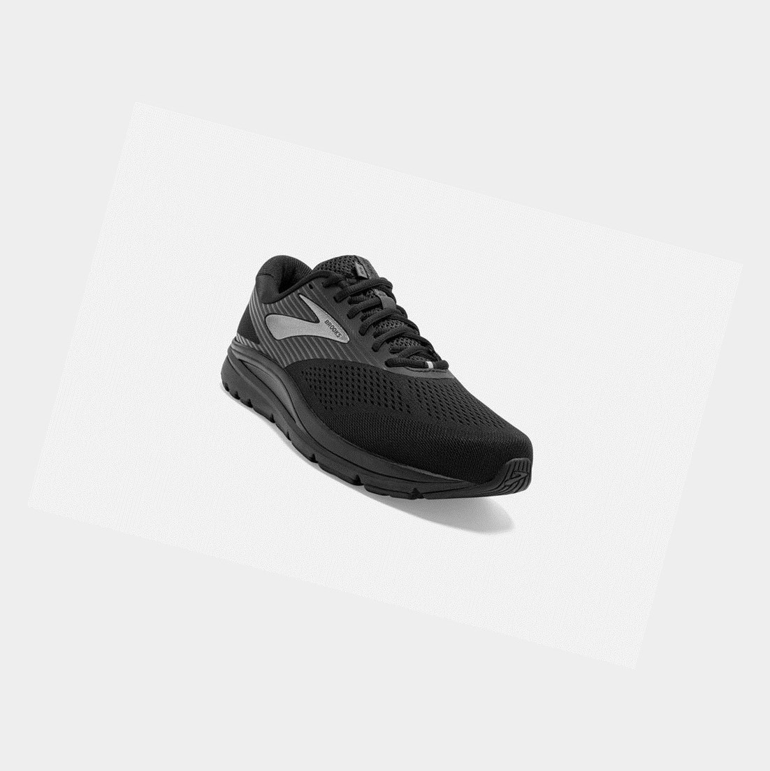 Chaussures Running Route Brooks Addiction 14 Homme Noir Noir | WKDB78032