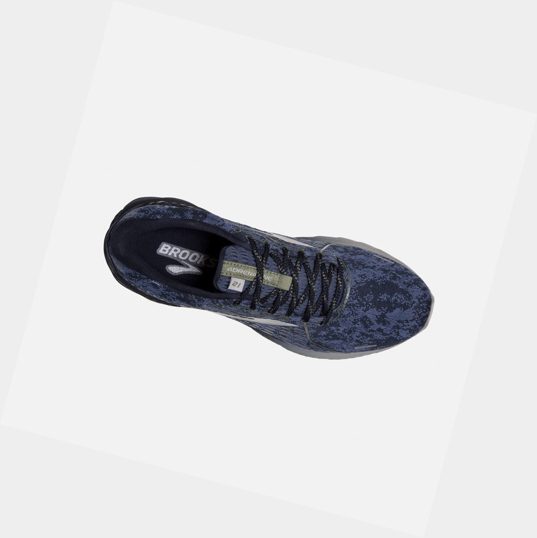 Chaussures Running Route Brooks Adrenaline GTS 21 Homme Bleu Marine Grise | ASNZ04532