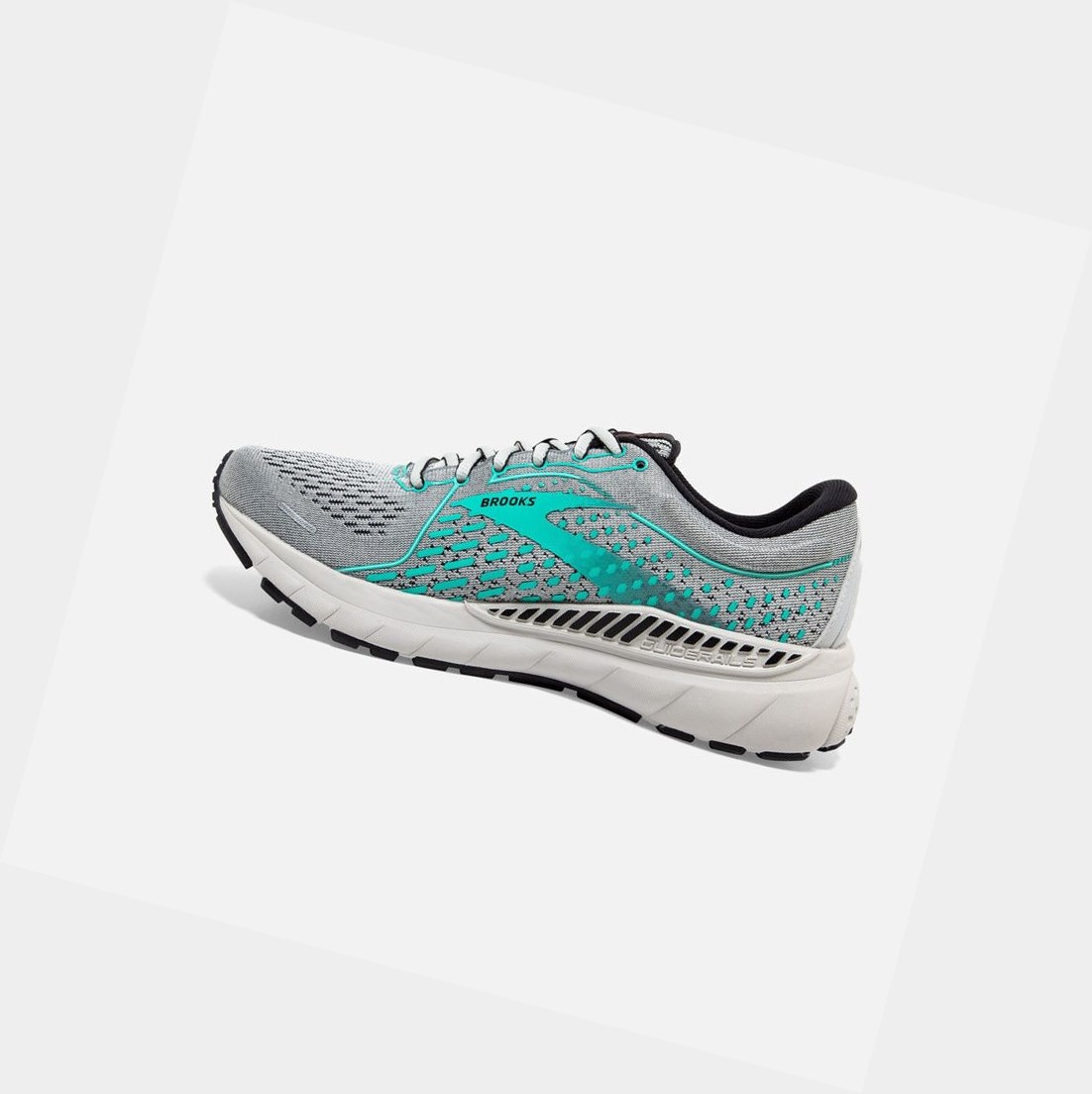 Chaussures Running Route Brooks Adrenaline GTS 21 Femme Noir | EHTZ70496