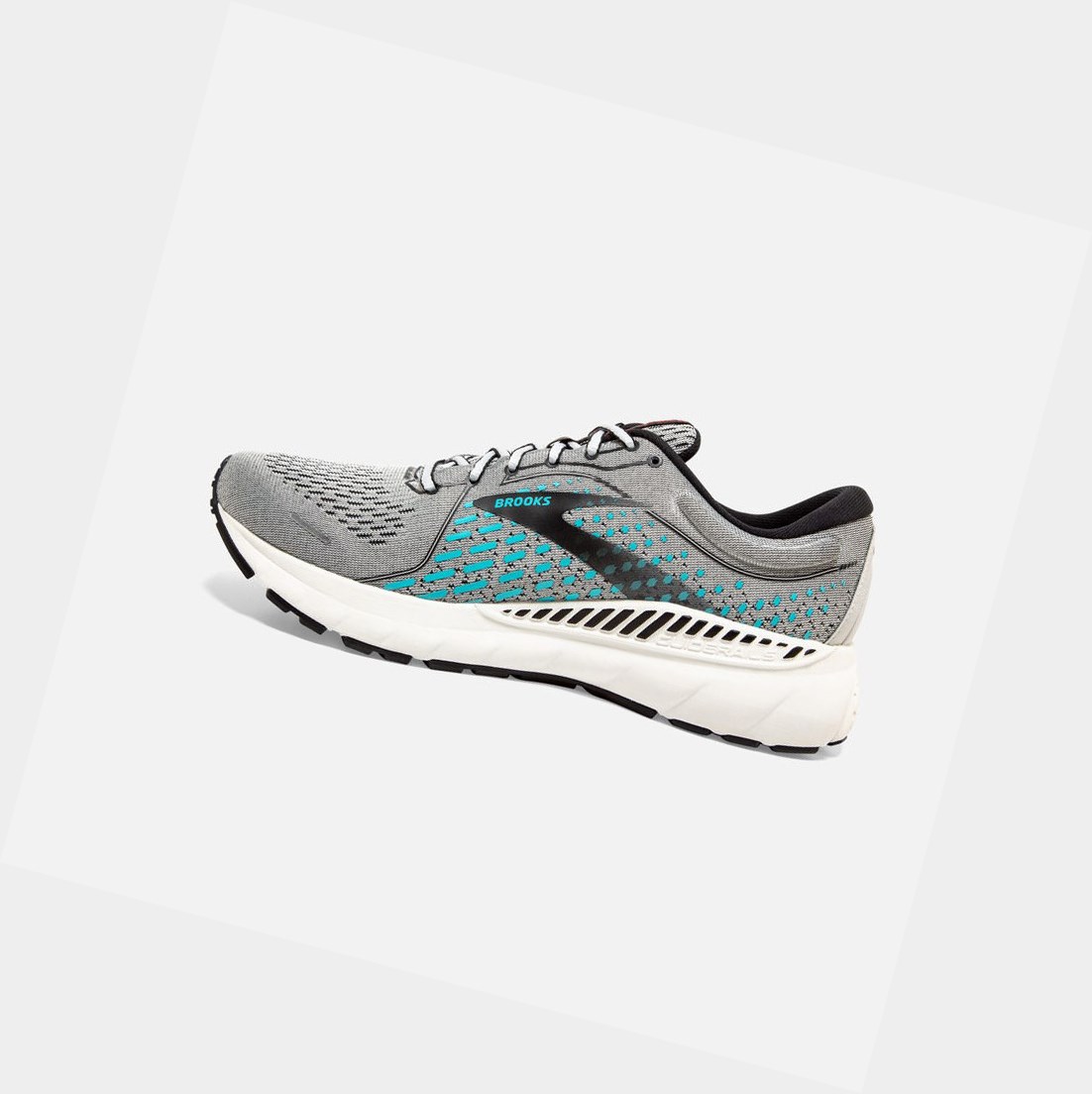 Chaussures Running Route Brooks Adrenaline GTS 21 Homme Noir | ISYE54867