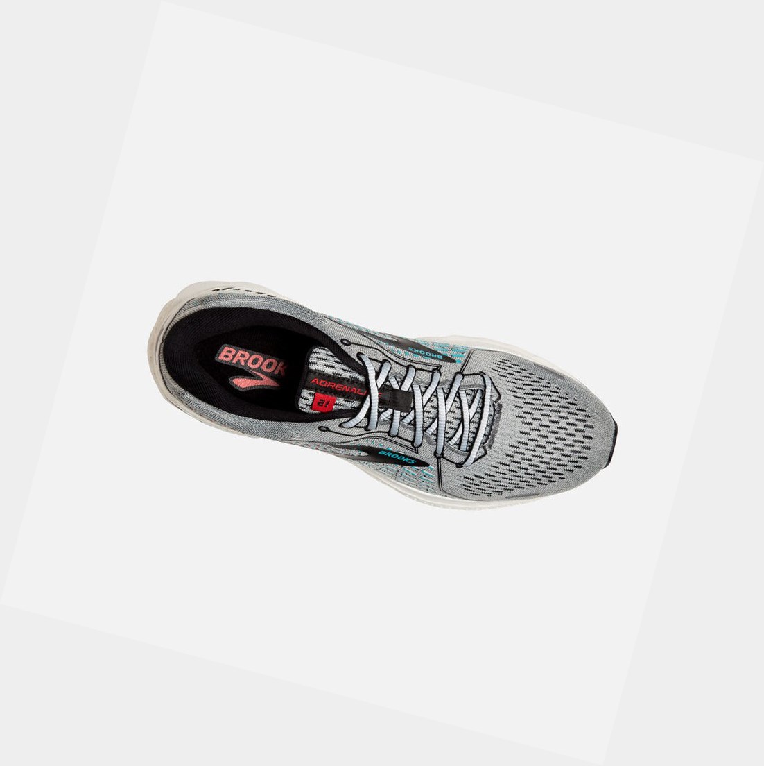 Chaussures Running Route Brooks Adrenaline GTS 21 Homme Noir | ISYE54867