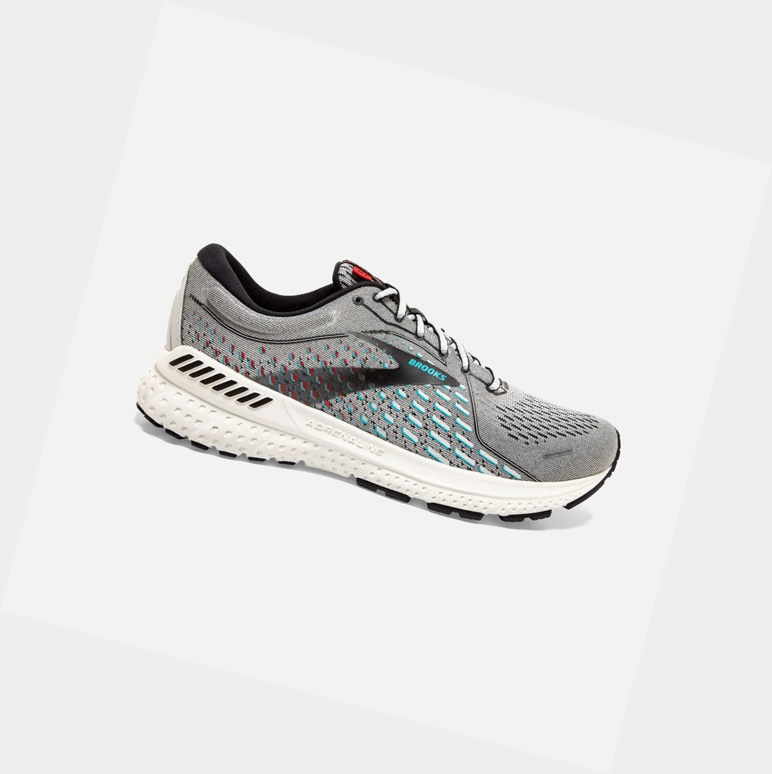 Chaussures Running Route Brooks Adrenaline GTS 21 Homme Noir | ISYE54867