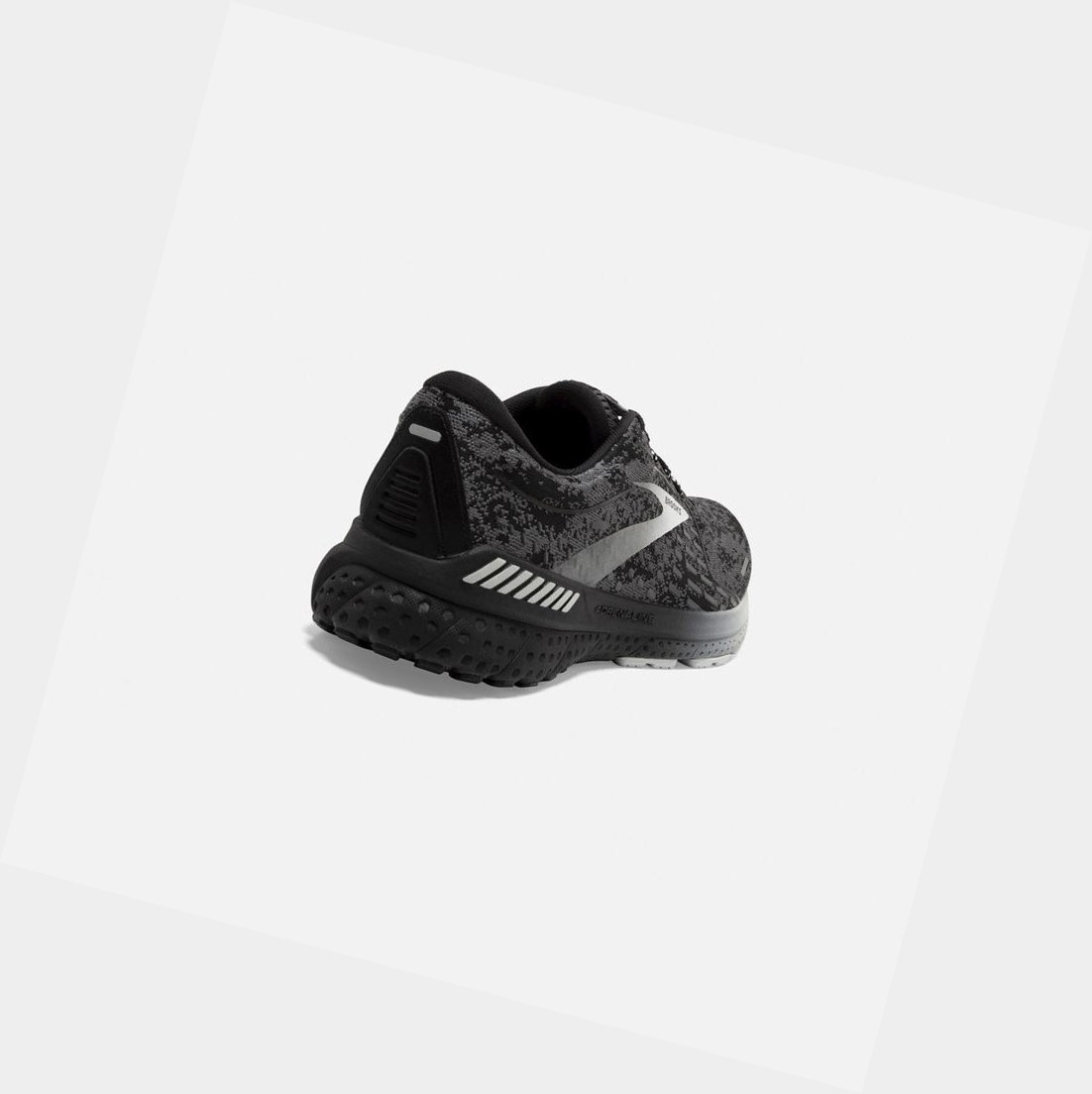 Chaussures Running Route Brooks Adrenaline GTS 21 Homme Noir Grise | JFNL37185