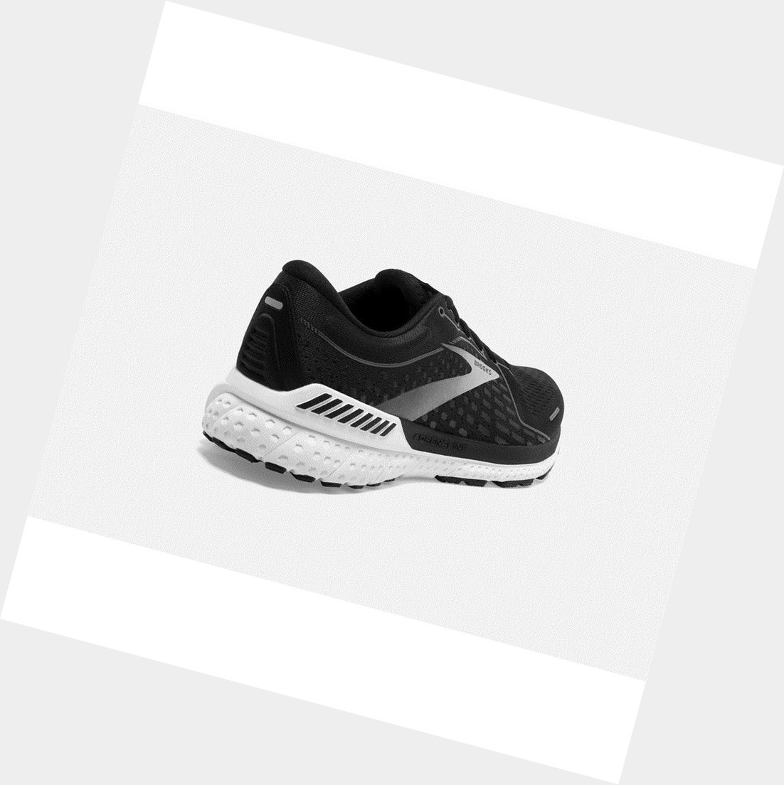Chaussures Running Route Brooks Adrenaline GTS 21 Homme Noir Blanche | MARE21965