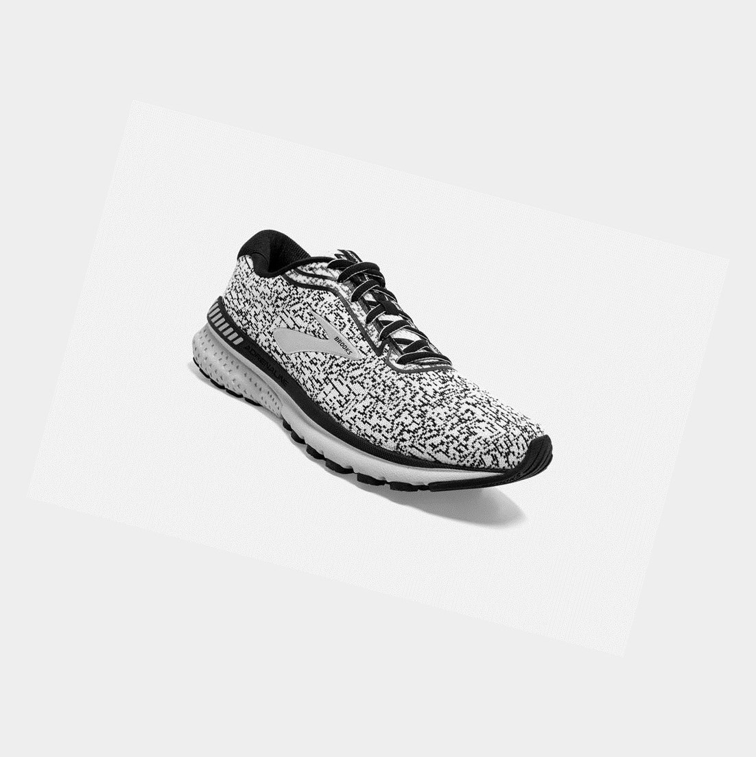 Chaussures Running Route Brooks Adrenaline GTS 20 Femme Blanche Noir | MYCB07518