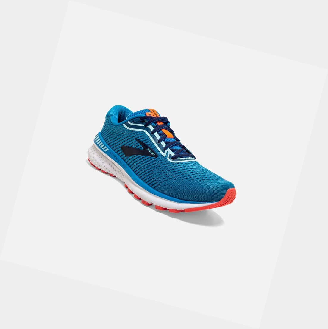 Chaussures Running Route Brooks Adrenaline GTS 20 Femme Bleu Bleu Marine Corail | NZHP21497