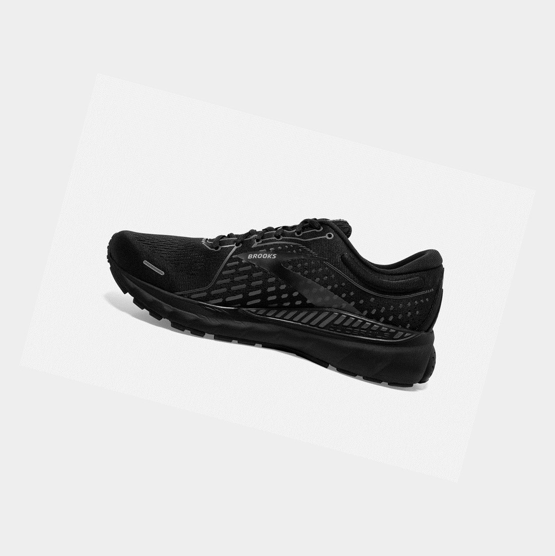 Chaussures Running Route Brooks Adrenaline GTS 21 Homme Noir Noir | QMUS59061