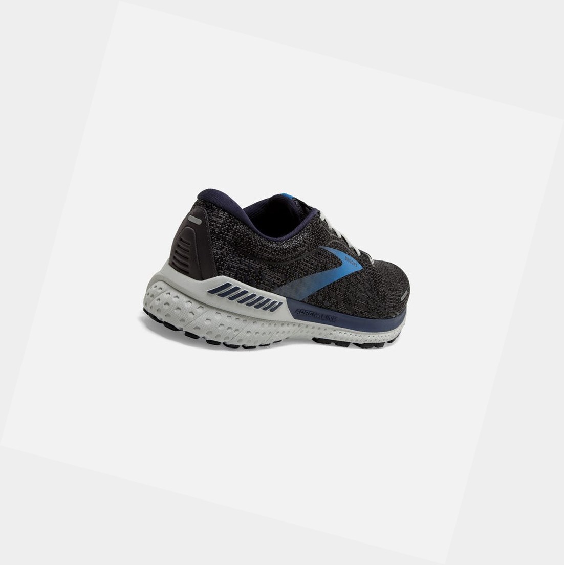 Chaussures Running Route Brooks Adrenaline GTS 21 Homme Noir Bleu | RPUB24619