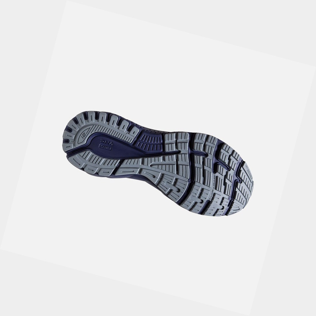 Chaussures Running Route Brooks Adrenaline GTS 21 Homme Grise Noir | RTUK79238