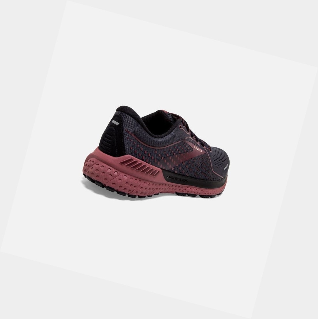 Chaussures Running Route Brooks Adrenaline GTS 21 Femme Noir | UEZA40572