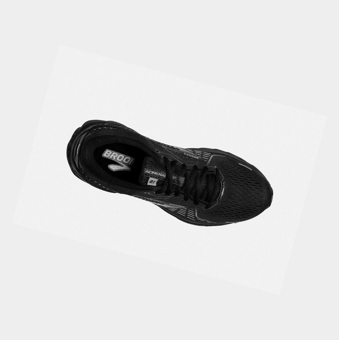 Chaussures Running Route Brooks Adrenaline GTS 21 Femme Noir Noir | XFPN76243