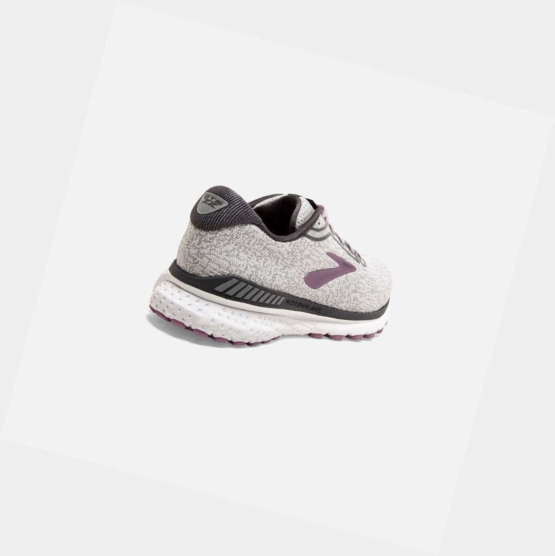 Chaussures Running Route Brooks Adrenaline GTS 20 Femme Grise Blanche | YFHC12476