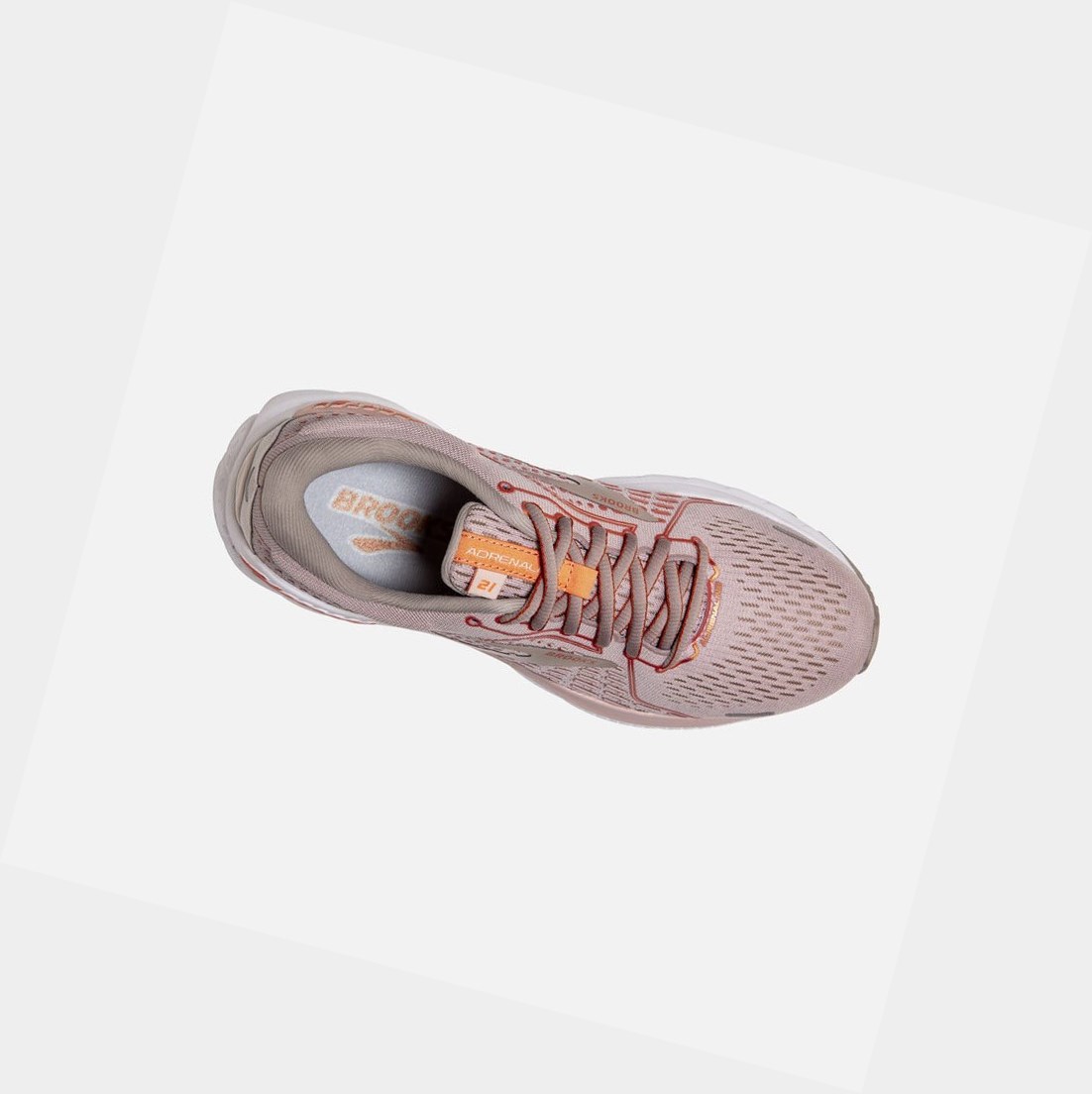 Chaussures Running Route Brooks Adrenaline GTS 21 Femme Cuivre | ZCKX78650