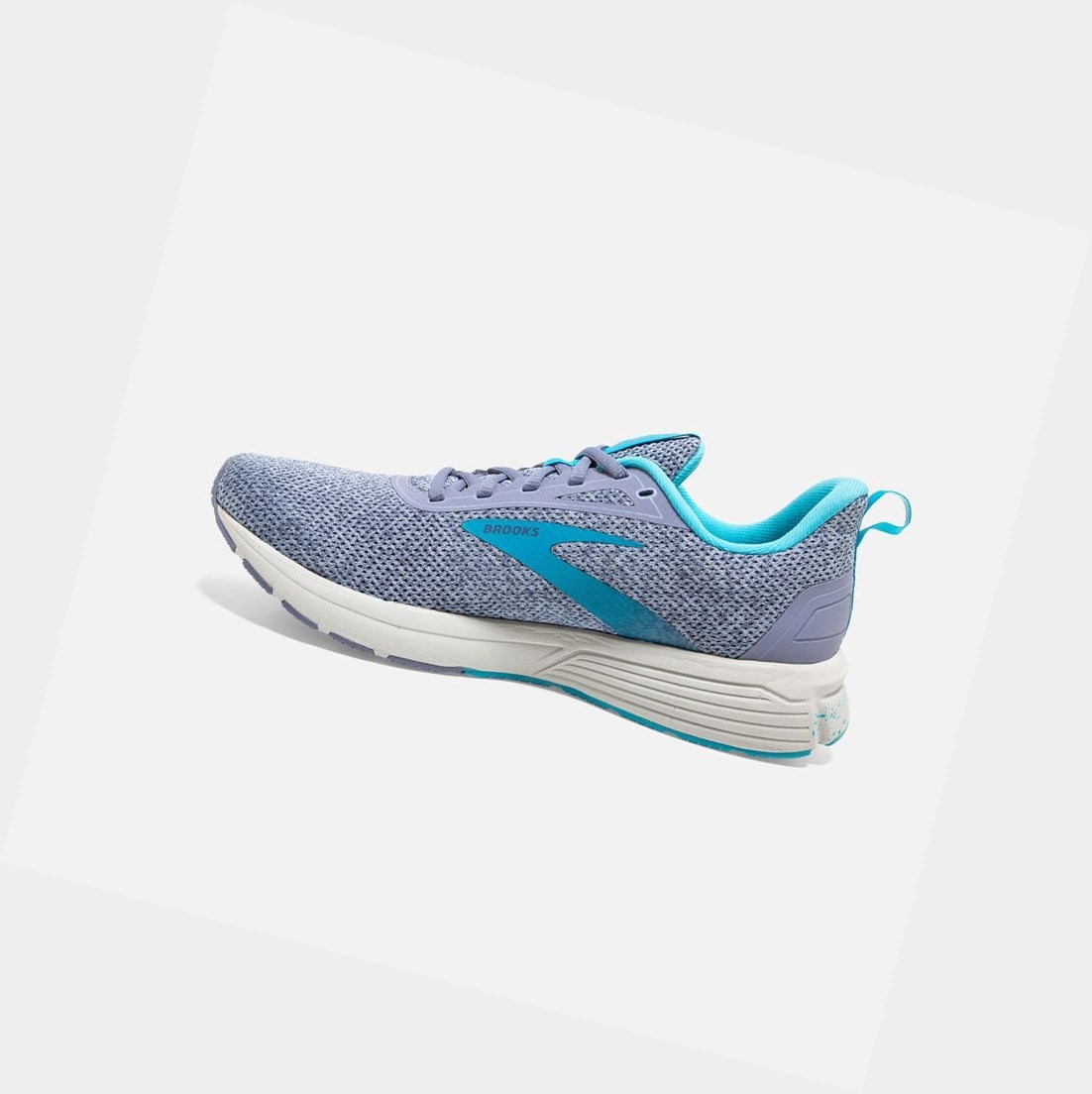 Chaussures Running Route Brooks Anthem 3 Femme Grise Bleu | CZRH78094