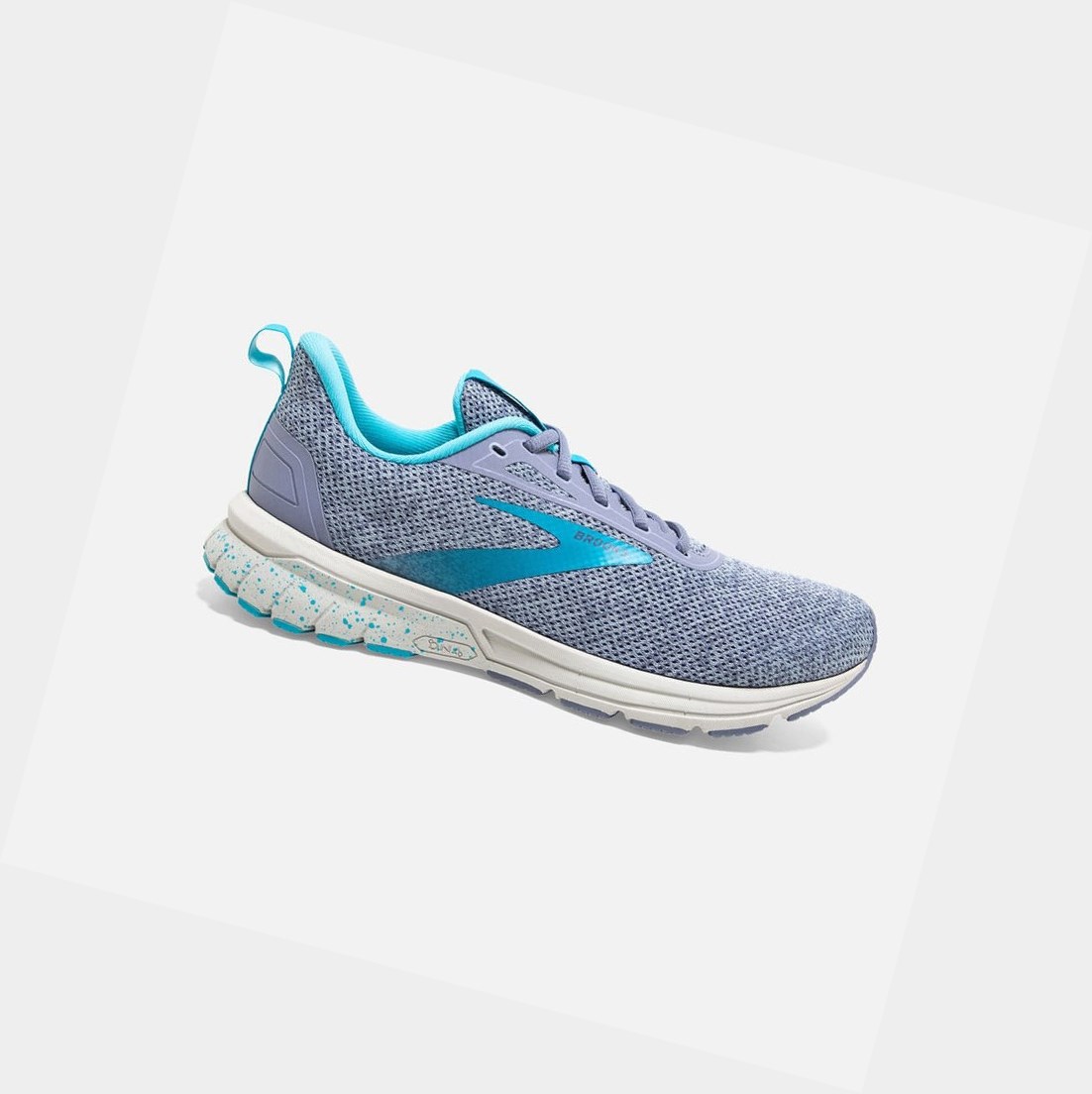 Chaussures Running Route Brooks Anthem 3 Femme Grise Bleu | CZRH78094