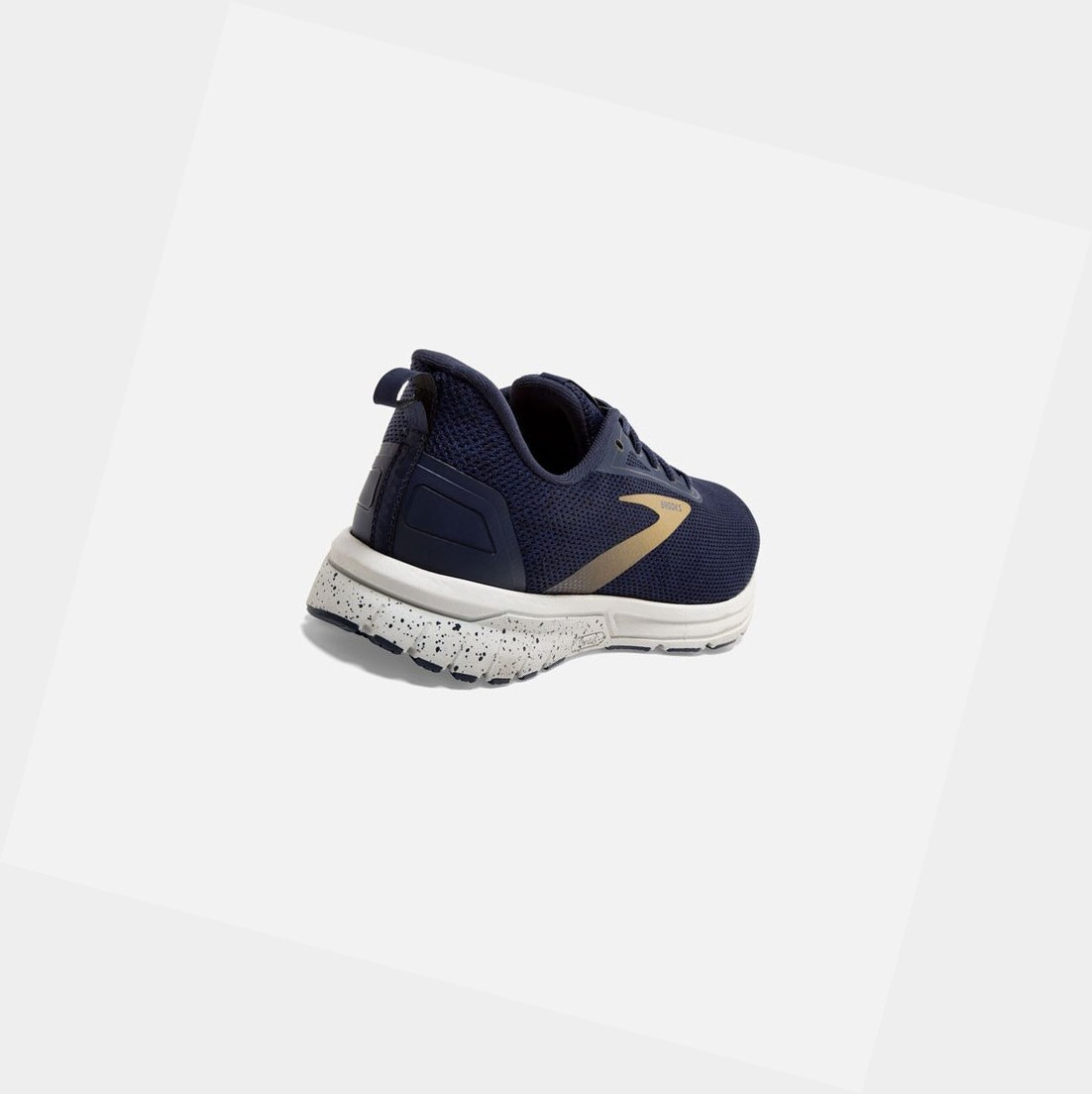 Chaussures Running Route Brooks Anthem 3 Homme Bleu Marine Grise Doré | TSHZ81426