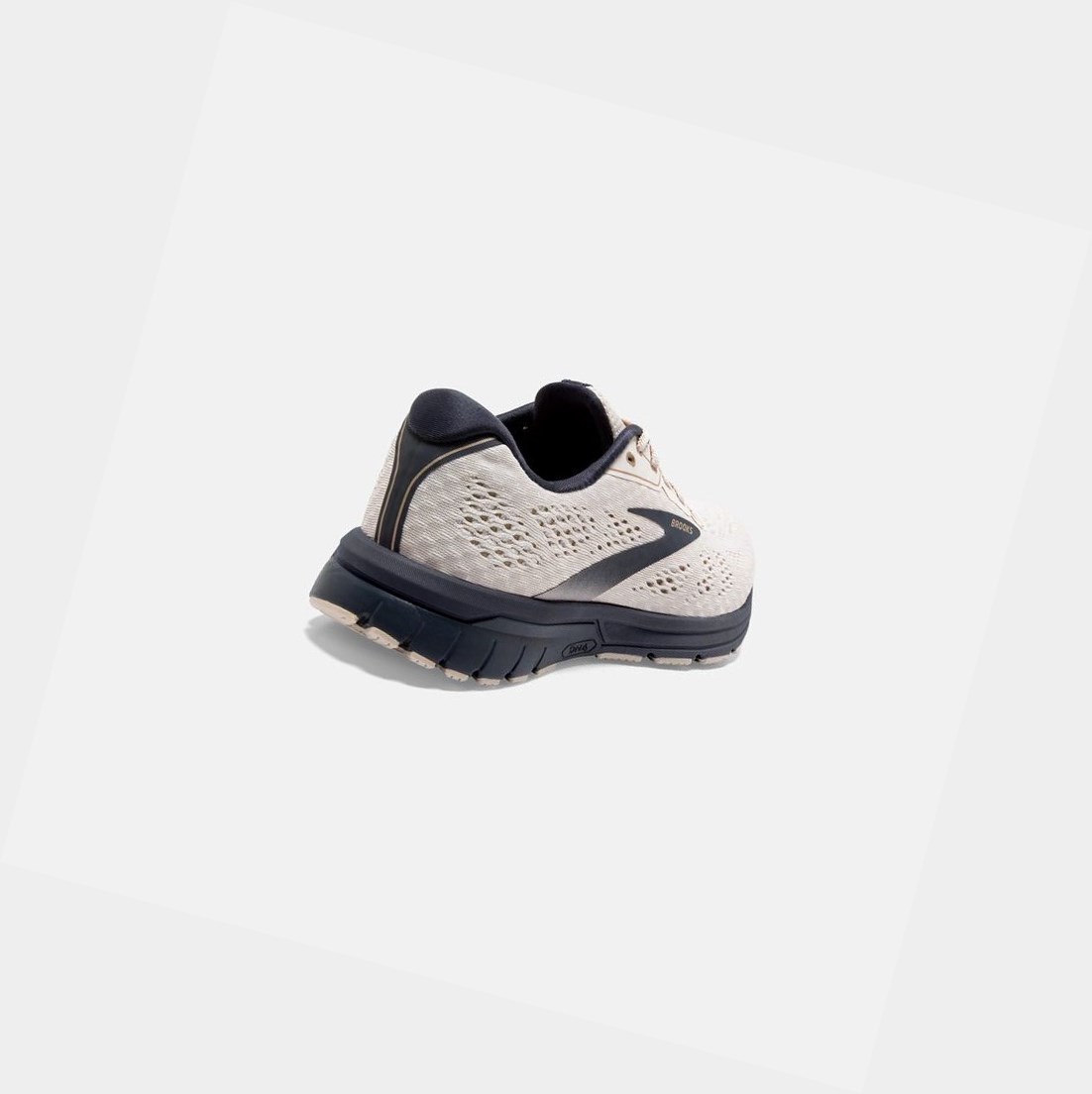 Chaussures Running Route Brooks Anthem 4 Femme Whitecap / Almond / Ombre | FAEC27468
