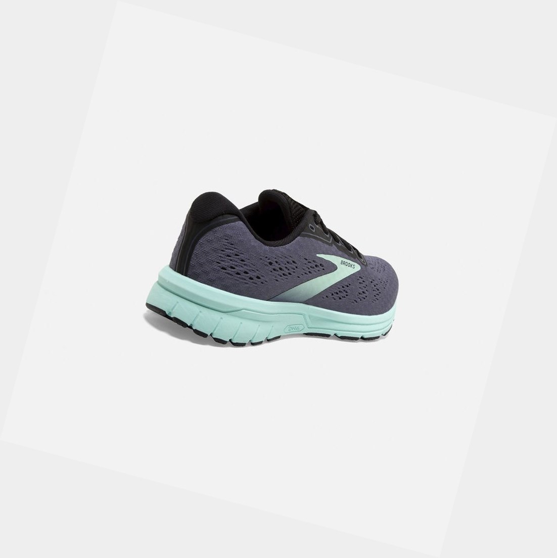 Chaussures Running Route Brooks Anthem 4 Femme Noir Bleu | FSLP54629