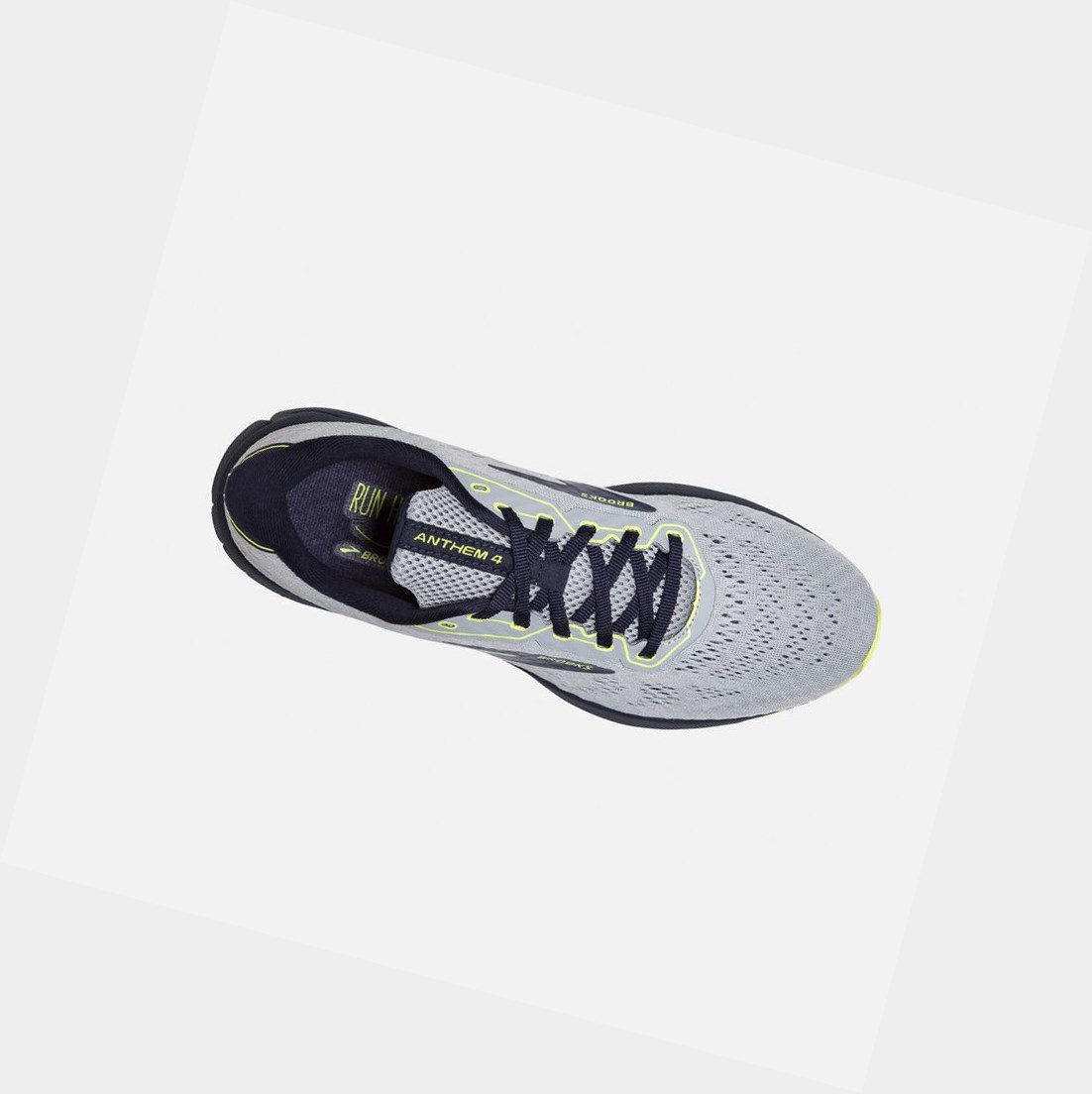 Chaussures Running Route Brooks Anthem 4 Homme Bleu Marine | MKRY06517