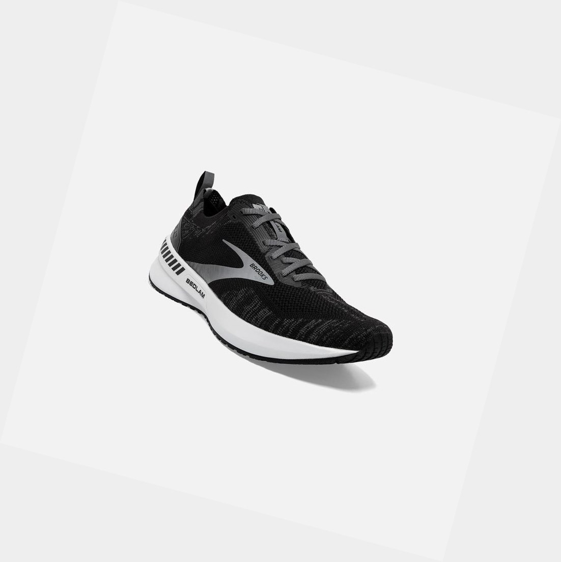 Chaussures Running Route Brooks Bedlam 3 Femme Noir Blanche | EAOP78613