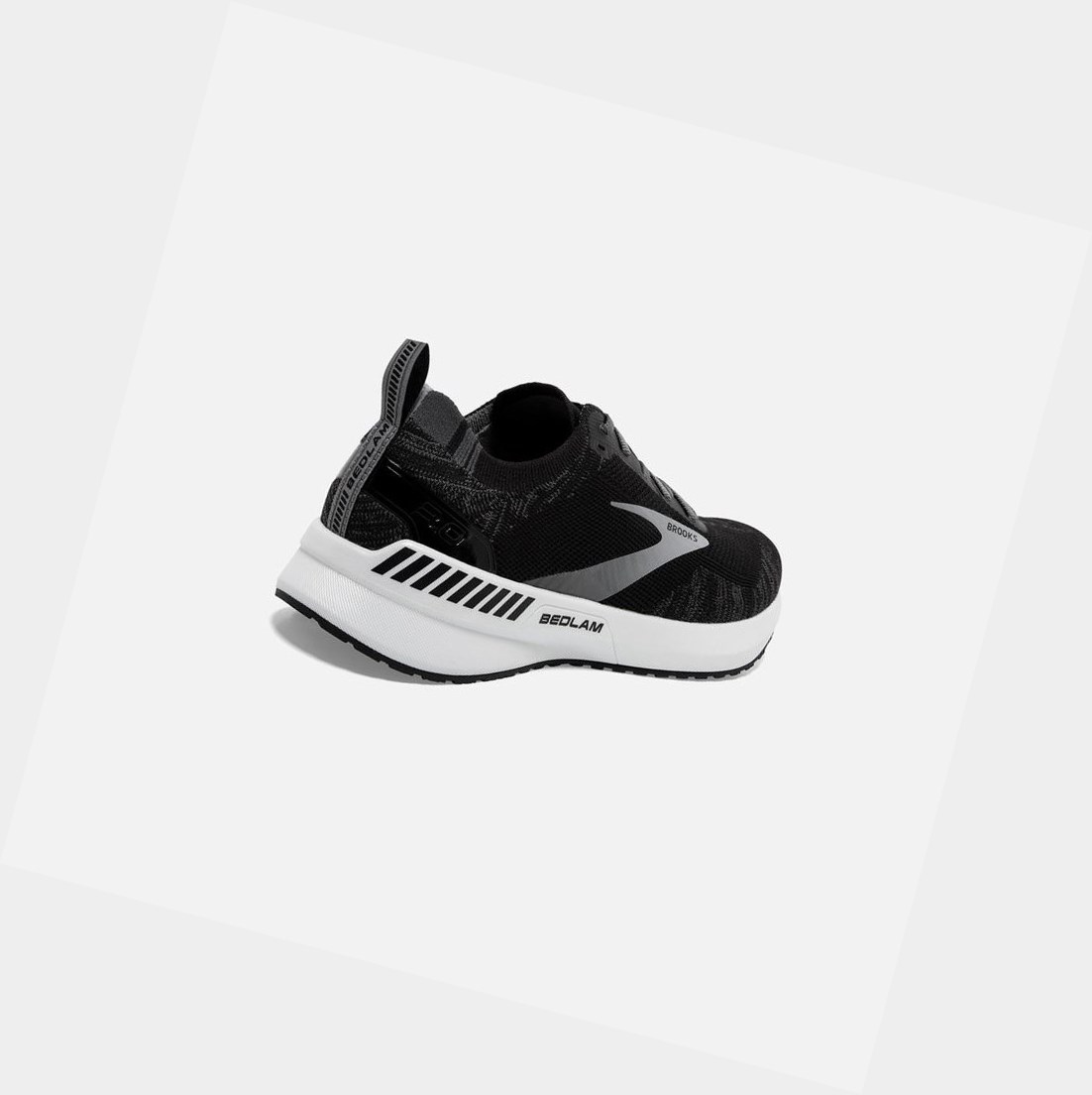 Chaussures Running Route Brooks Bedlam 3 Femme Noir Blanche | EAOP78613